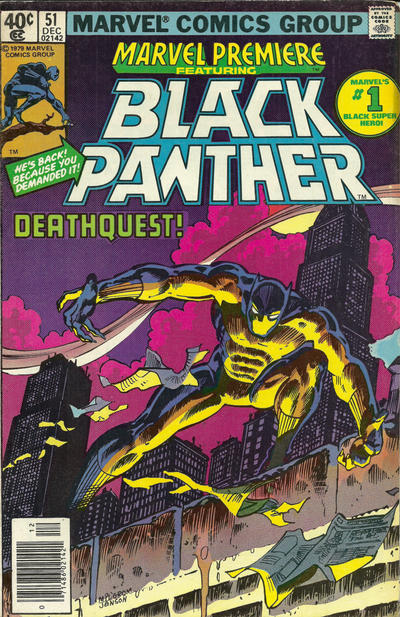 Marvel Premiere 1972 #51 Newsstand ed. - back issue - $5.00