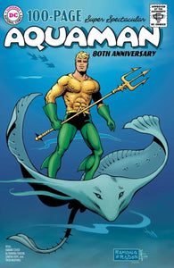 AQUAMAN 80TH ANNIVERSARY 100-PAGE SUPER SPECTACULAR #1 ONE SHOT CVR C RAMONA FRADON & SANDRA HOPE 1950S VAR