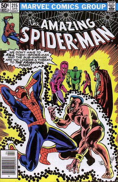 The Amazing Spider-Man 1963 #215 Newsstand ed. - back issue - $14.00