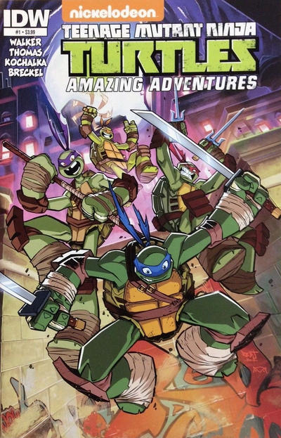 Teenage Mutant Ninja Turtles: Amazing Adventures 2015 #1 Regular Cover - back issue - $5.00