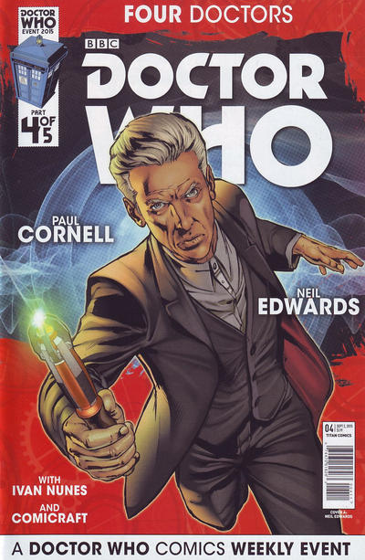 Doctor Who Event 2015: The Four Doctors 2015 #4 Cover A - Neil Edwards - back issue - $4.00