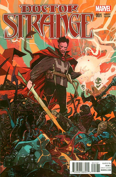 Doctor Strange 2015 #1 Incentive Jakub Rebelka Variant - back issue - $6.00