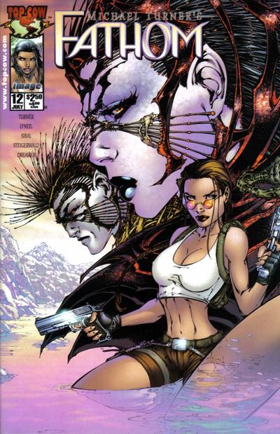 Fathom 1998 #12 Tomb Raider Cover - back issue - $4.00