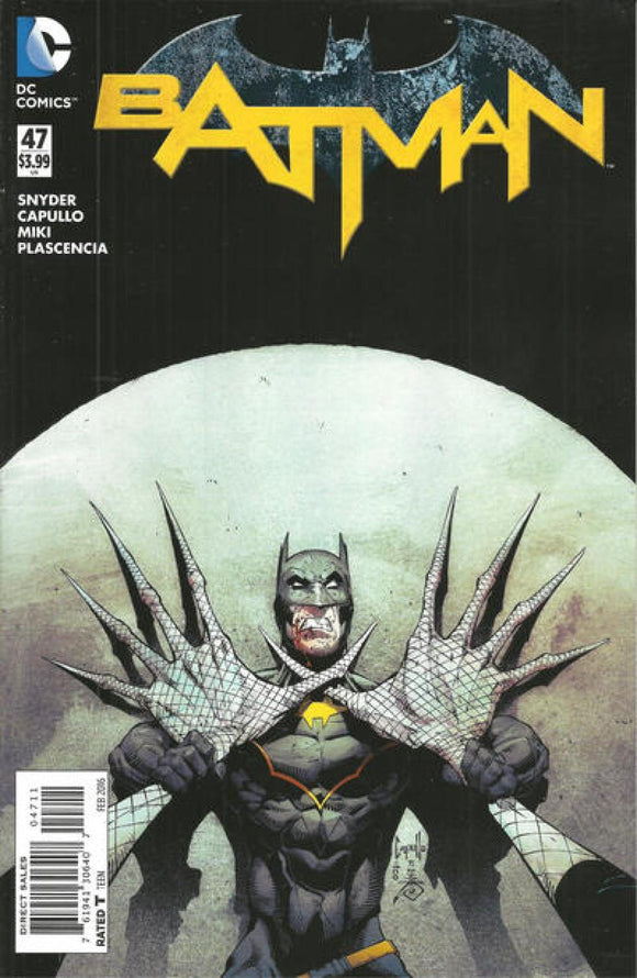 Batman 2011 #47 Direct Sales - back issue - $4.00