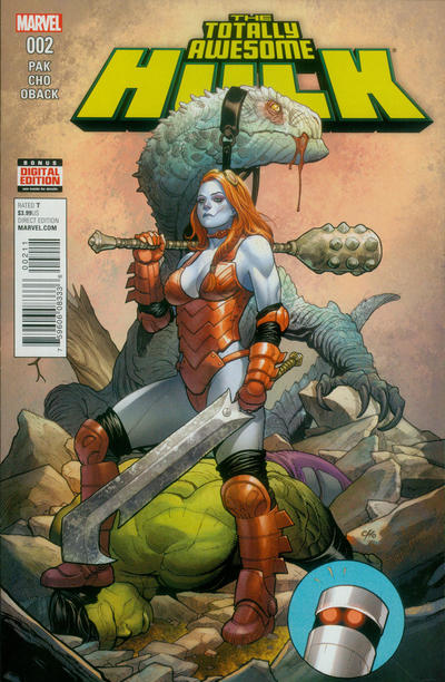 Totally Awesome Hulk 2016 #2 Frank Cho - back issue - $9.00