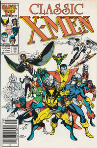 Classic X-Men 1986 #1 Newsstand ed. - back issue - $6.00