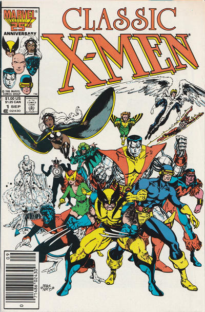 Classic X-Men 1986 #1 Newsstand ed. - back issue - $6.00