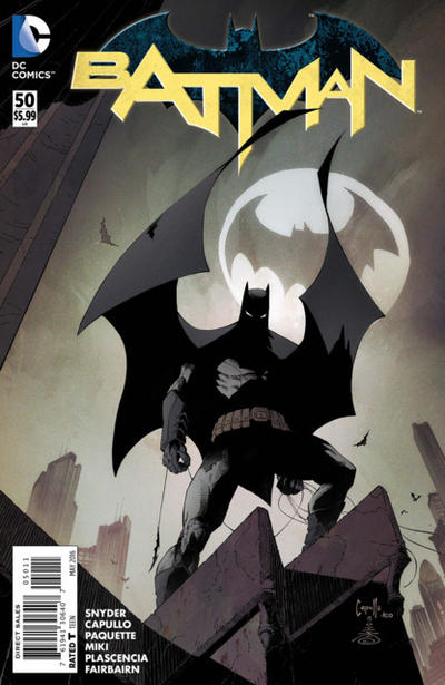 Batman 2011 #50 Greg Capullo Cover - back issue - $4.00