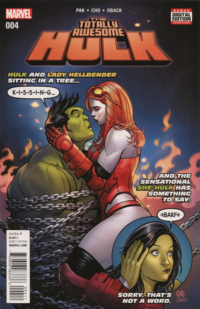Totally Awesome Hulk 2016 #4 Frank Cho - back issue - $4.00