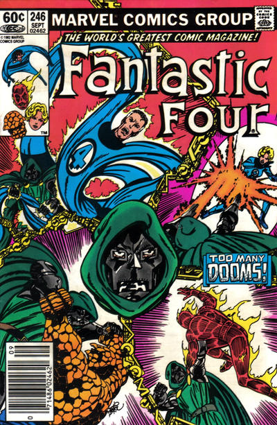 Fantastic Four 1961 #246 Newsstand ed. - back issue - $4.00