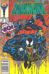 Darkhawk 1991 #13 Newsstand ed. - back issue - $4.00