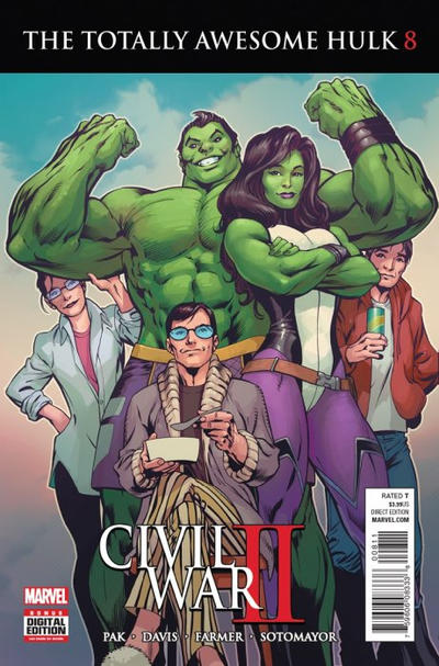 Totally Awesome Hulk 2016 #8 - back issue - $4.00