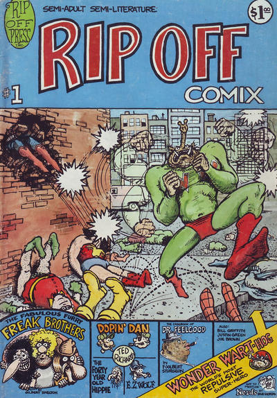 Rip Off Comix 1977 #1 1.00 USD 2nd print - back issue - $7.00