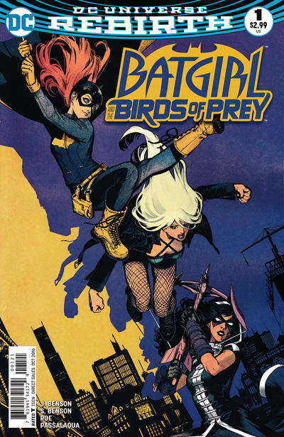 Batgirl & the Birds of Prey 2016 #1 Kamome Shirahama Cover - back issue - $4.00