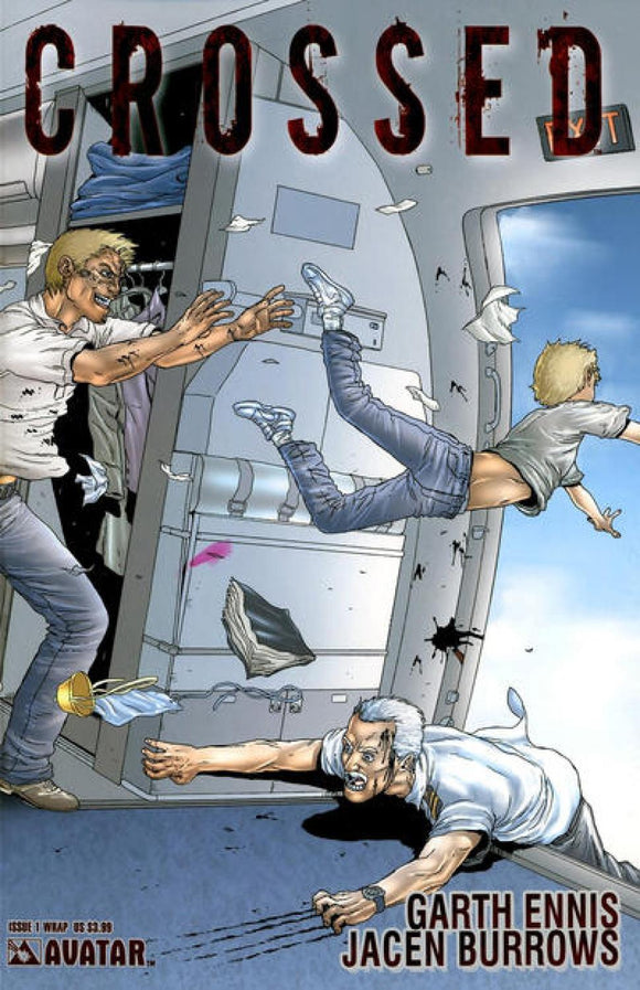 Crossed 2008 #1 Wrap Cover - 9.6 - $19.00