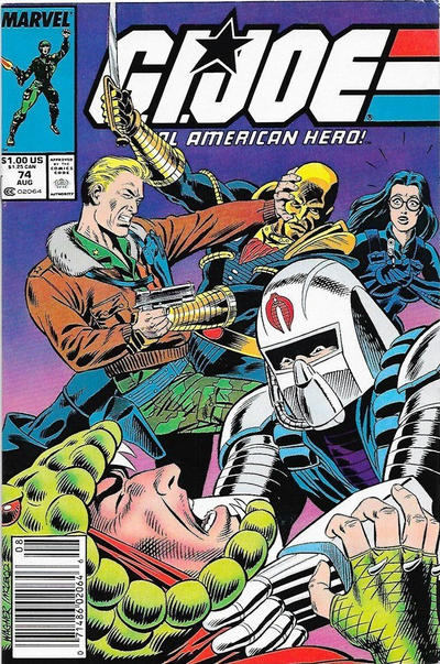 G.I. Joe, A Real American Hero 1982 #74 Newsstand ed. - back issue - $4.00