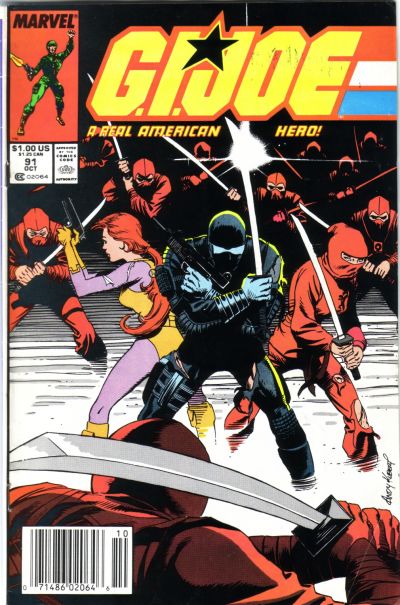 G.I. Joe, A Real American Hero 1982 #91 Newsstand ed. - back issue - $3.00