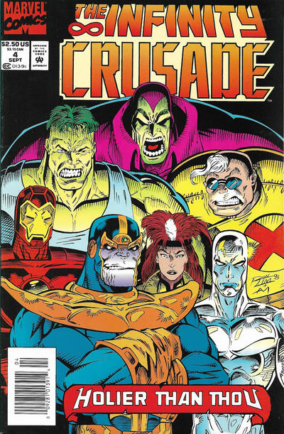 Infinity Crusade 1993 #4 Newsstand ed. - back issue - $4.00