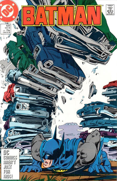 Batman 1940 #425 DC Comics Aren't Just for Kids! UPC - back issue - $4.00