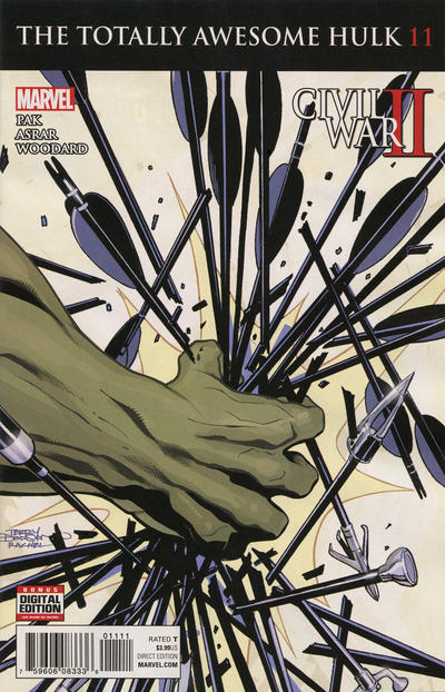 Totally Awesome Hulk 2016 #11 Terry Dodson - back issue - $4.00