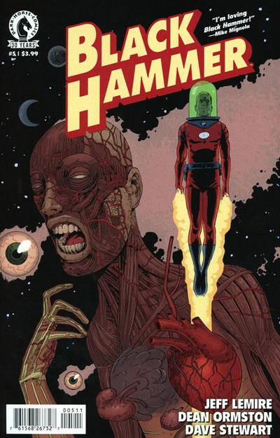 Black Hammer 2016 #5 Standard Cover - back issue - $5.00