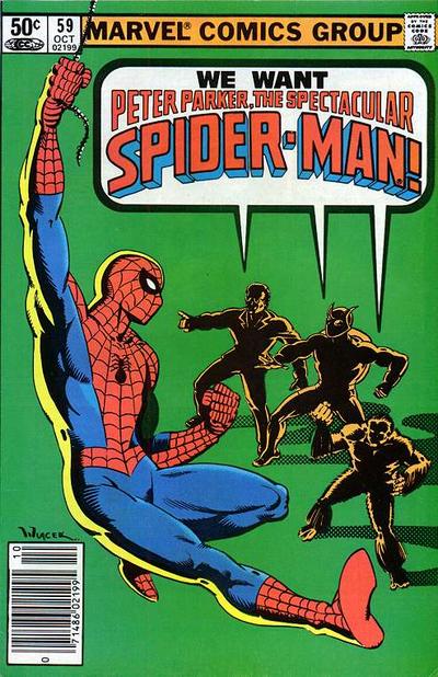 The Spectacular Spider-Man 1976 #59 Newsstand ed. - back issue - $6.00