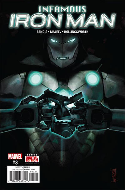 Infamous Iron Man 2016 #3 - back issue - $3.00