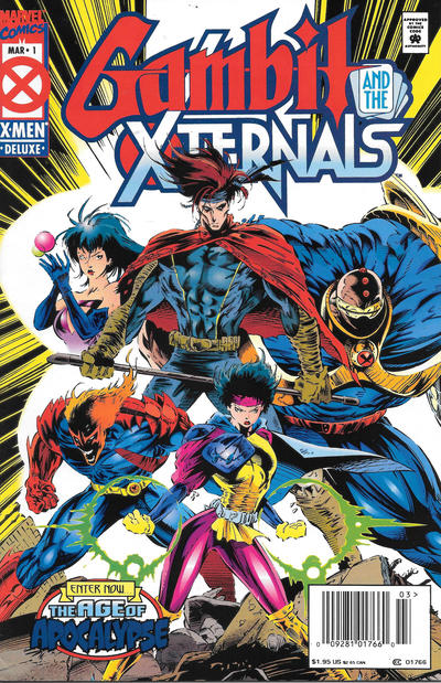 Gambit & The X-Ternals 1995 #1 Newsstand ed. - back issue - $20.00