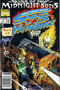 Ghost Rider / Blaze: Spirits of Vengeance 1992 #1 Newsstand ed. - back issue - $4.00