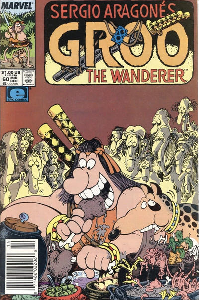 Sergio Aragonés Groo the Wanderer 1985 #60 Newsstand ed. - back issue - $4.00