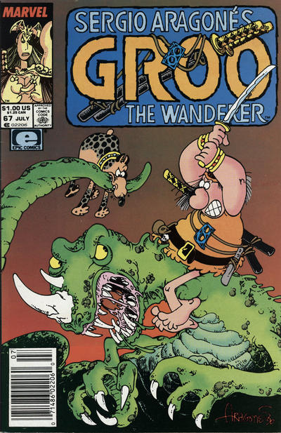 Sergio Aragonés Groo the Wanderer 1985 #67 Newsstand ed. - back issue - $4.00