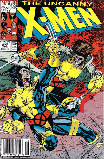 The Uncanny X-Men 1981 #277 Newsstand ed. - back issue - $4.00