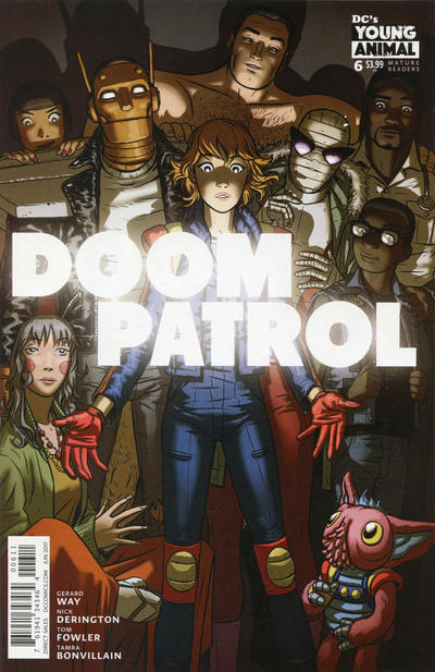 Doom Patrol 2016 #6 Nick Derington Cover - back issue - $4.00