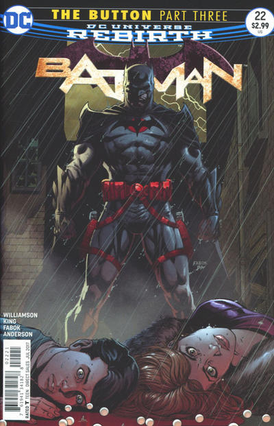 Batman 2016 #22 Jason Fabok Nonlenticular Cover - back issue - $4.00