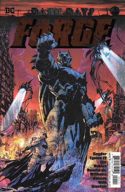Dark Days: The Forge 2017 #1 Jim Lee / Scott Williams Cover - back issue - $5.00