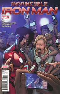 Invincible Iron Man 2017 #8 - back issue - $4.00