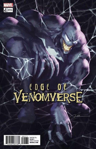 Edge of Venomverse 2017 #1 Variant Edition - Comics Elite Exclusive - Gerald Parel Cover - back issue - $10.00