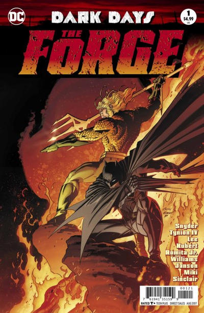 Dark Days: The Forge 2017 #1 Andy Kubert Variant Cover - back issue - $5.00