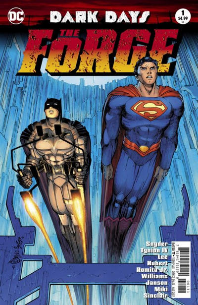 Dark Days: The Forge 2017 #1 John Romita Jr. / Danny Miki Variant Cover - back issue - $5.00