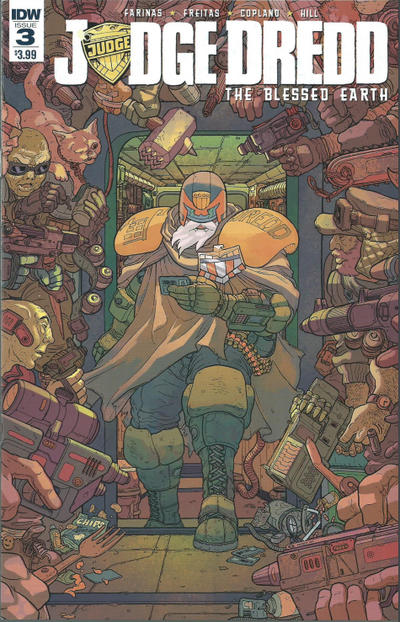 Judge Dredd: The Blessed Earth 2017 #3 - back issue - $4.00