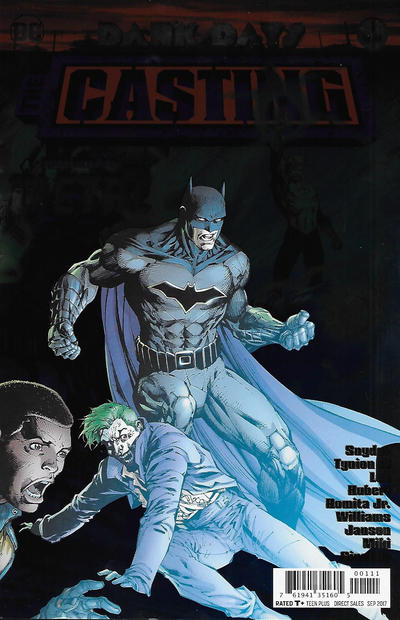 Dark Days: The Casting 2017 #1 Jim Lee / Scott Williams Cover - back issue - $6.00