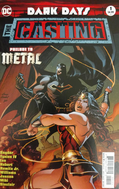 Dark Days: The Casting 2017 #1 Andy Kubert Variant Cover - back issue - $5.00