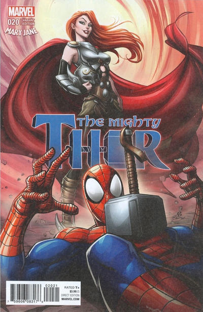 Mighty Thor 2016 #20 Incentive Patrick Brown 'Mary Jane' Variant - back issue - $4.00