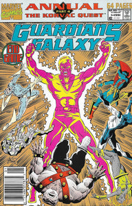 Guardians of the Galaxy Annual 1991 #1 Newsstand ed. - back issue - $5.00