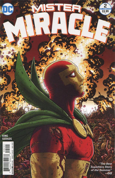 Mister Miracle 2017 #2 Nick Derington Cover - back issue - $14.00
