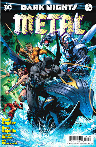 Dark Nights: Metal 2017 #2 Jim Lee / Scott Williams Cover - back issue - $5.00