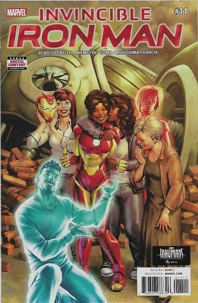 Invincible Iron Man 2017 #11 - back issue - $4.00