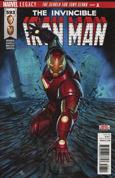 Invincible Iron Man 2017 #593 - back issue - $4.00