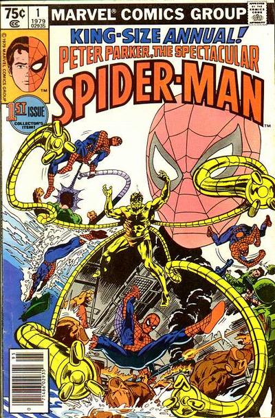 The Spectacular Spider-Man Annual 1979 #1 Newsstand ed. - back issue - $5.00