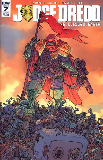 Judge Dredd: The Blessed Earth 2017 #7 Cover A - Ulises Farinas - back issue - $4.00